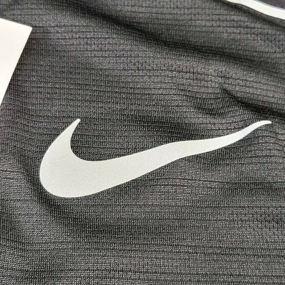 Nike Breathe Miler Long Sleeve Shirt Men's Running Training Gym Black CU0318-010 - Picture 7 of 9